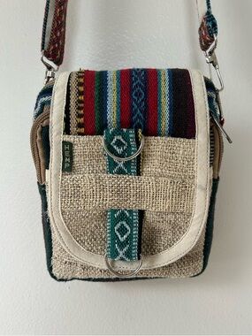 Hemp‎/Cotton Crossbody Bag